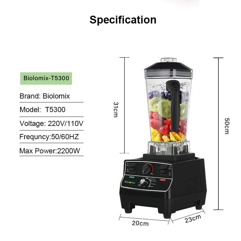 MixologyPro 2200W Professional Blender