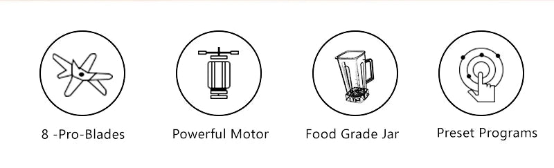 MixologyPro 2200W Professional Blender