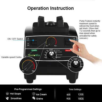MixologyPro 2200W Professional Blender