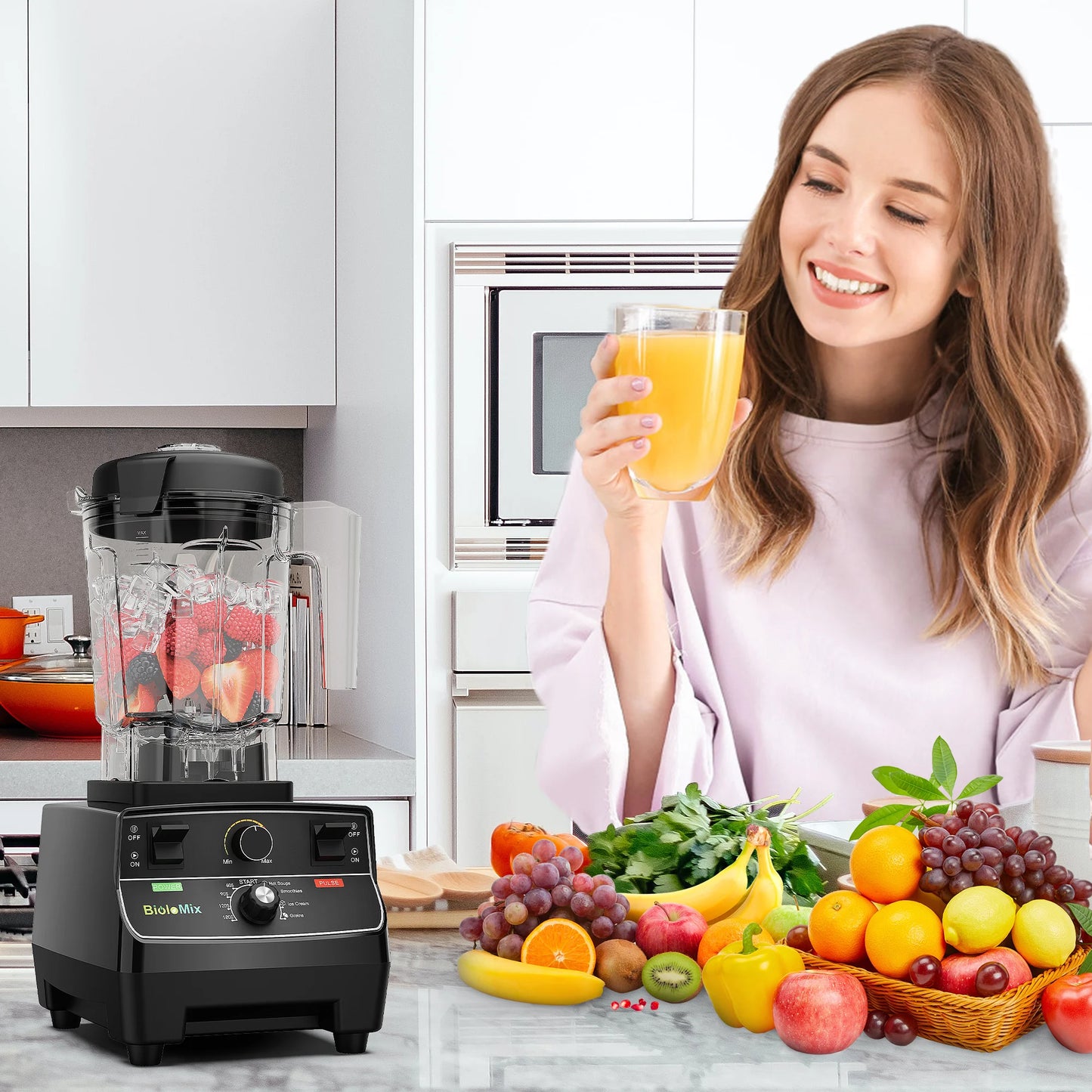 MixologyPro 2200W Smart Blender Pro