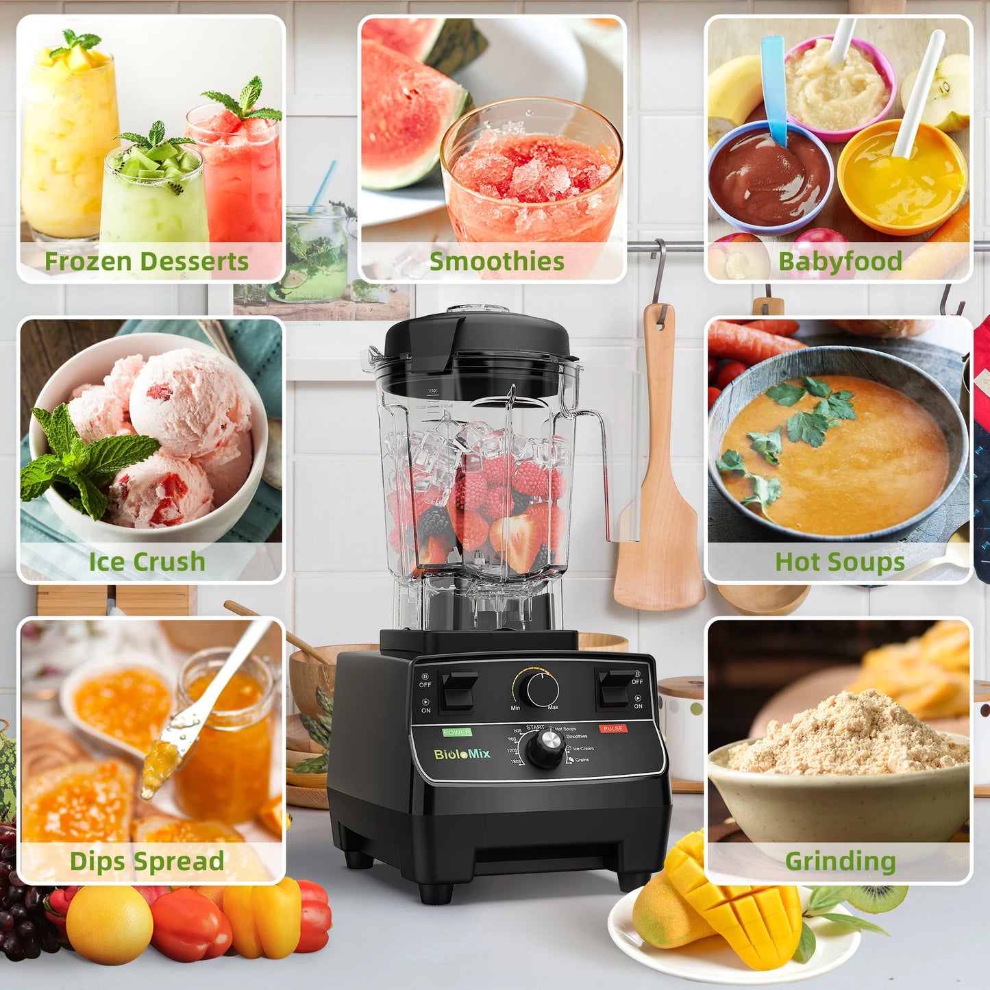 MixologyPro 2200W Smart Blender Pro