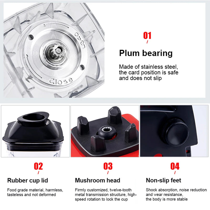 MixologyPro 2000W Commercial Blender Set