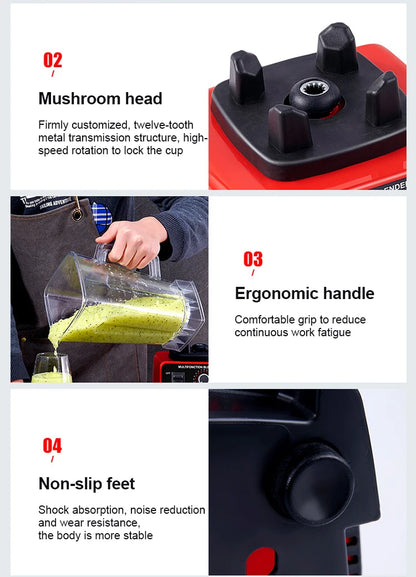 MixologyPro 2000W Commercial Blender Set