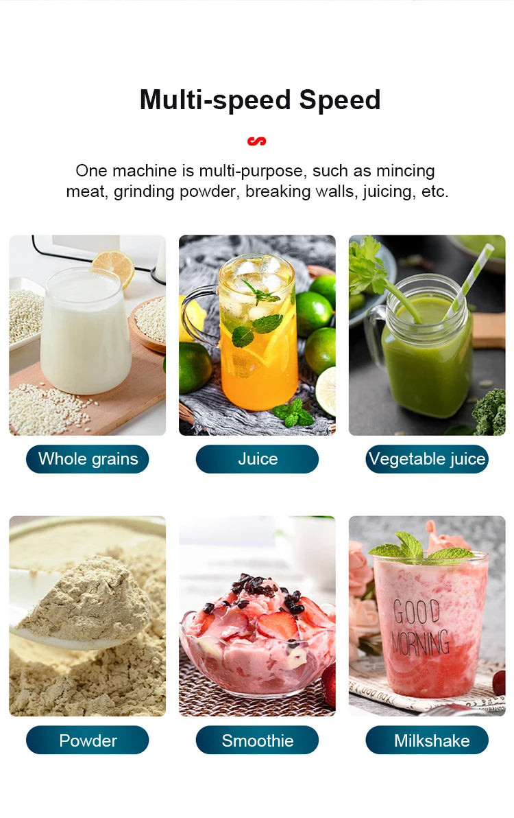 MixologyPro 2000W Commercial Blender Set